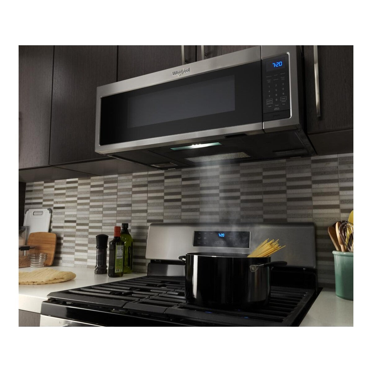 1.1 cu. ft. Low Profile Microwave Hood Combination