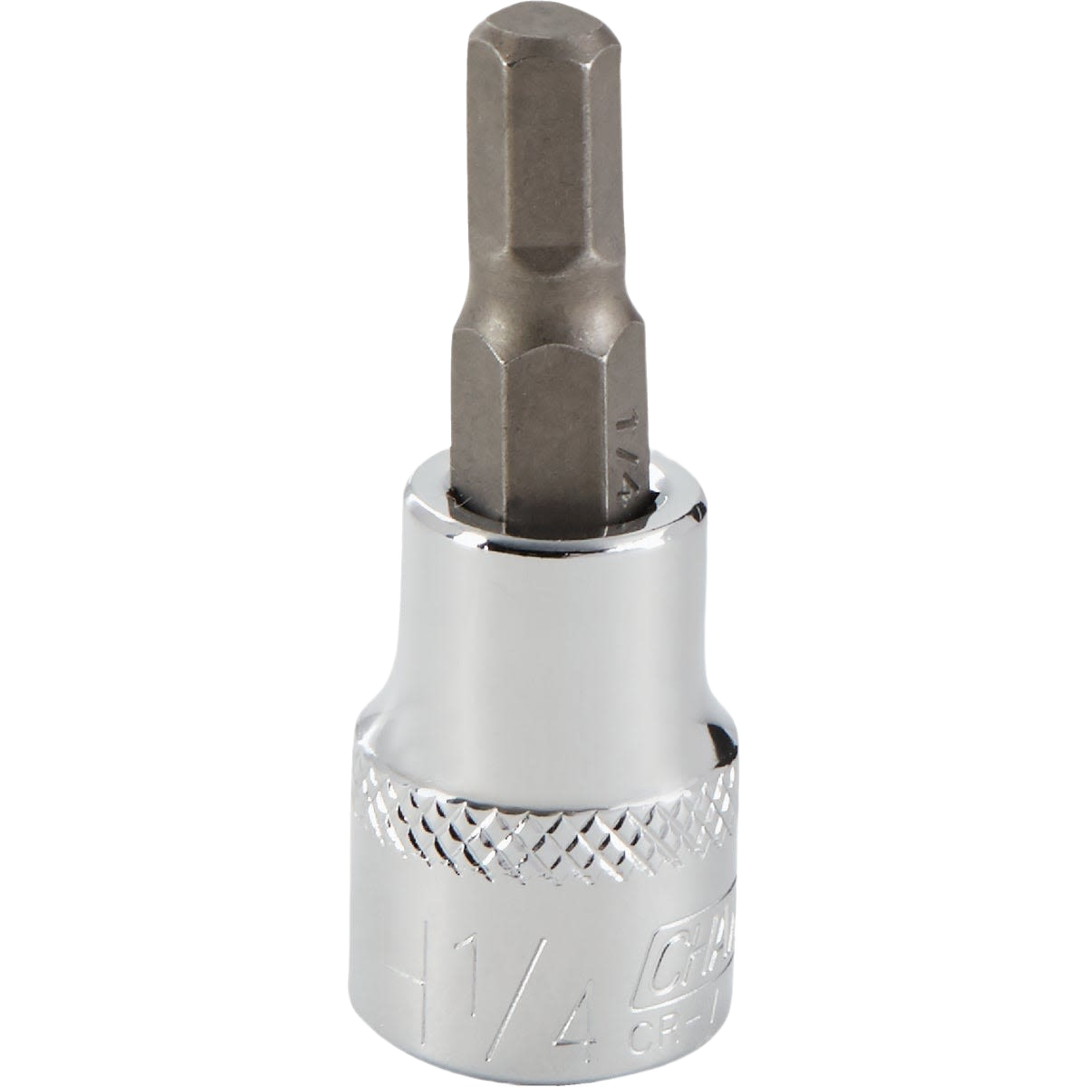 Standard 6-point hex bit socket with textured grip for use in hand tools and woodworking under $50 collections