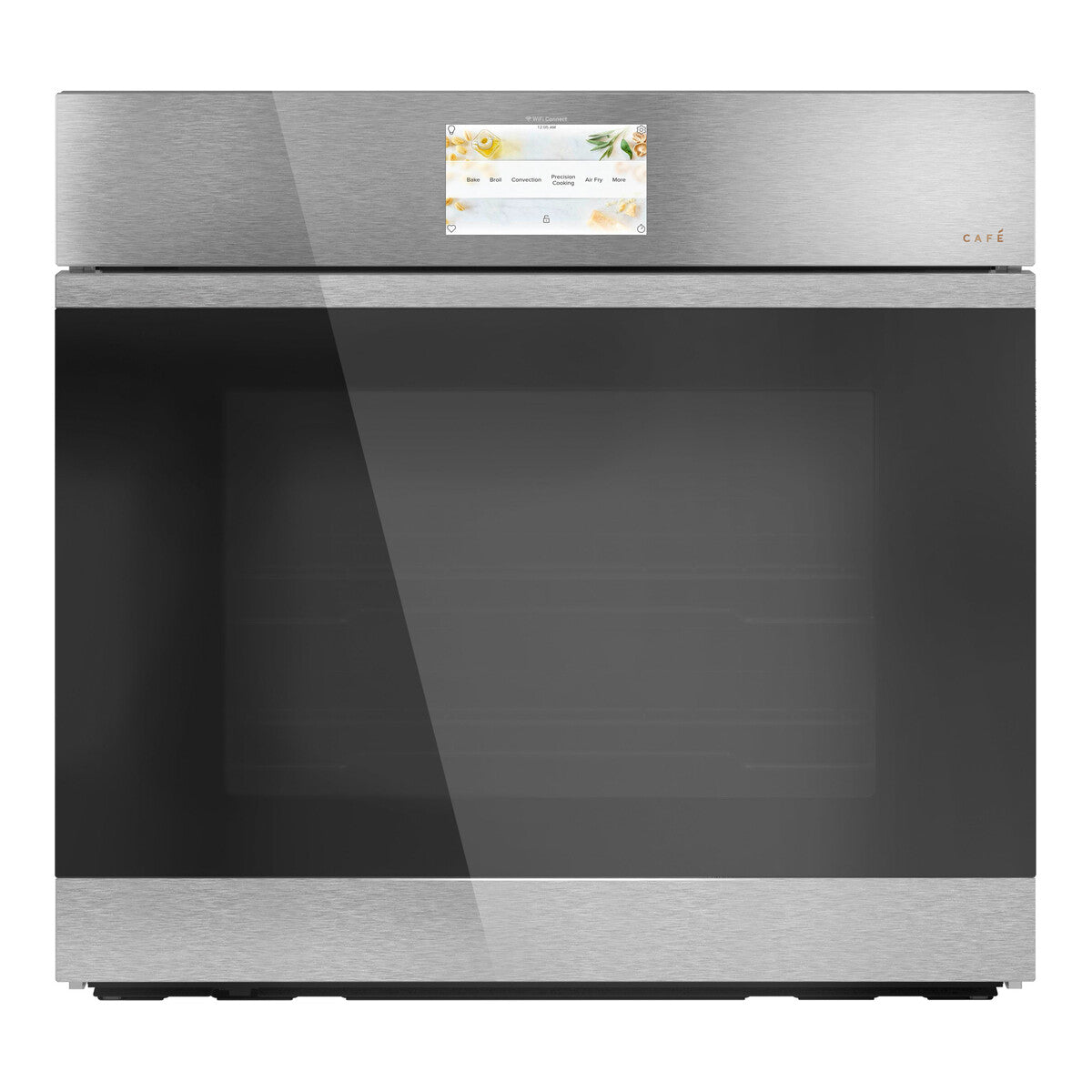 CAFÉ™ 30" Smart Built-In Convection Single Wall Oven in Platinum Glass