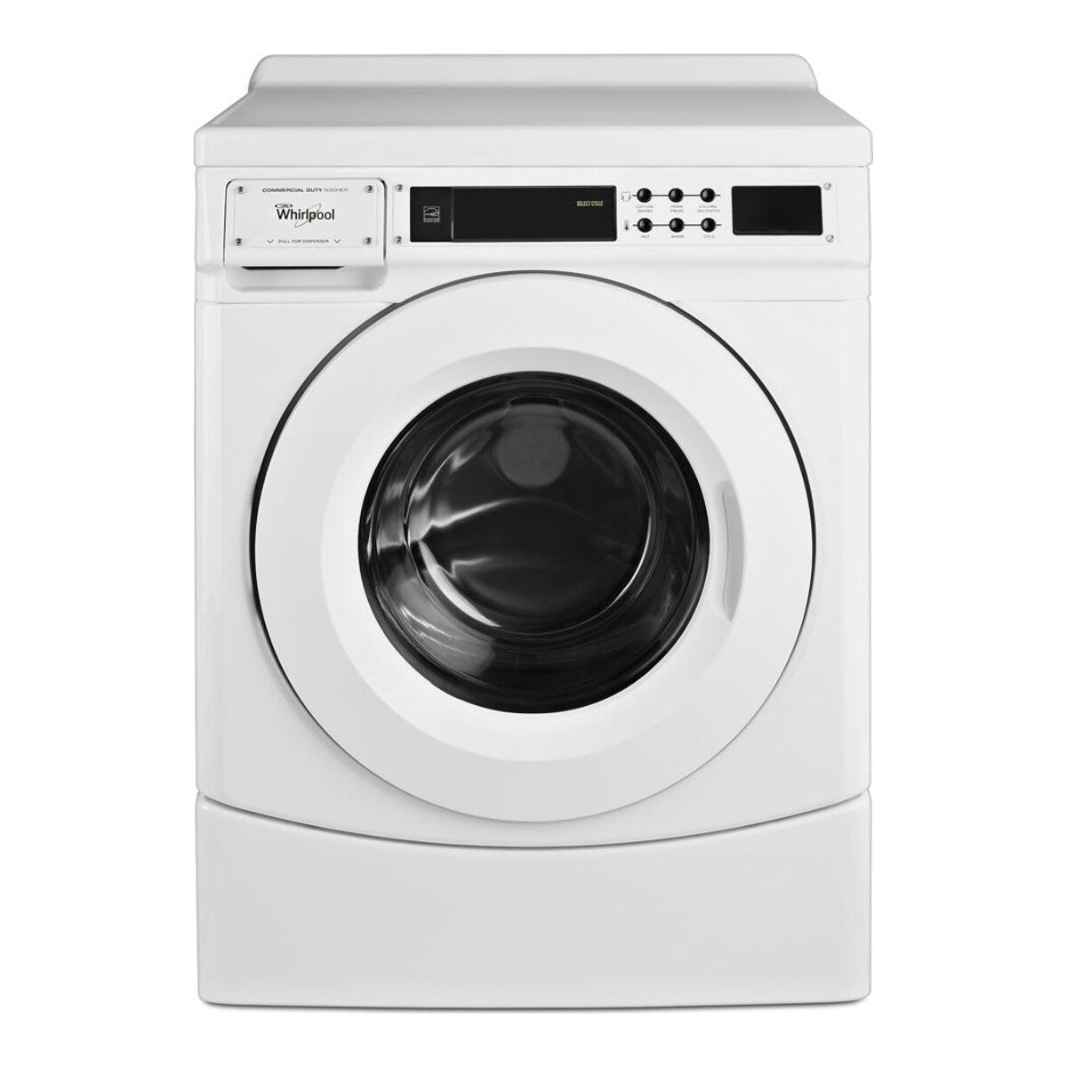 27" Commercial High-Efficiency Energy Star-Qualified Front-Load Washer, Non-Vend