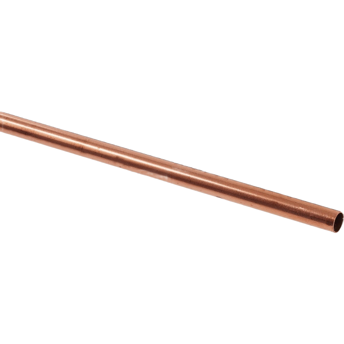 Copper round tubing stock, 3/32 inch outer diameter, one-foot length for versatile home improvement projects in hardware collections