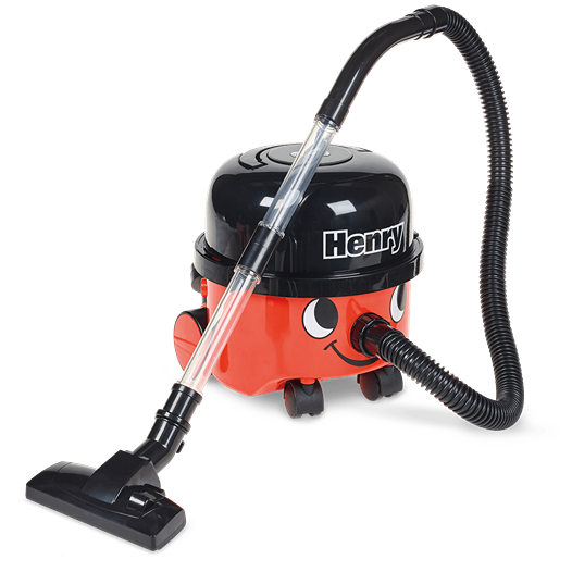 Miniature red and black Henry vacuum cleaner toy for pretend play and Toys & Games collection under $50 and under $100