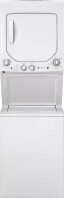 GE Unitized Spacemaker® 2.3 cu. ft. Capacity Washer with Stainless Steel Basket and 4.4 cu. ft. Capacity Electric Dryer