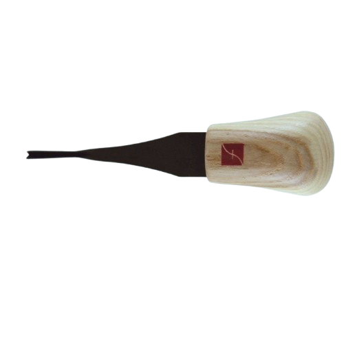 Wood handle palm carving V-tool with 45-degree blade for detailed woodworking projects under $50 collection