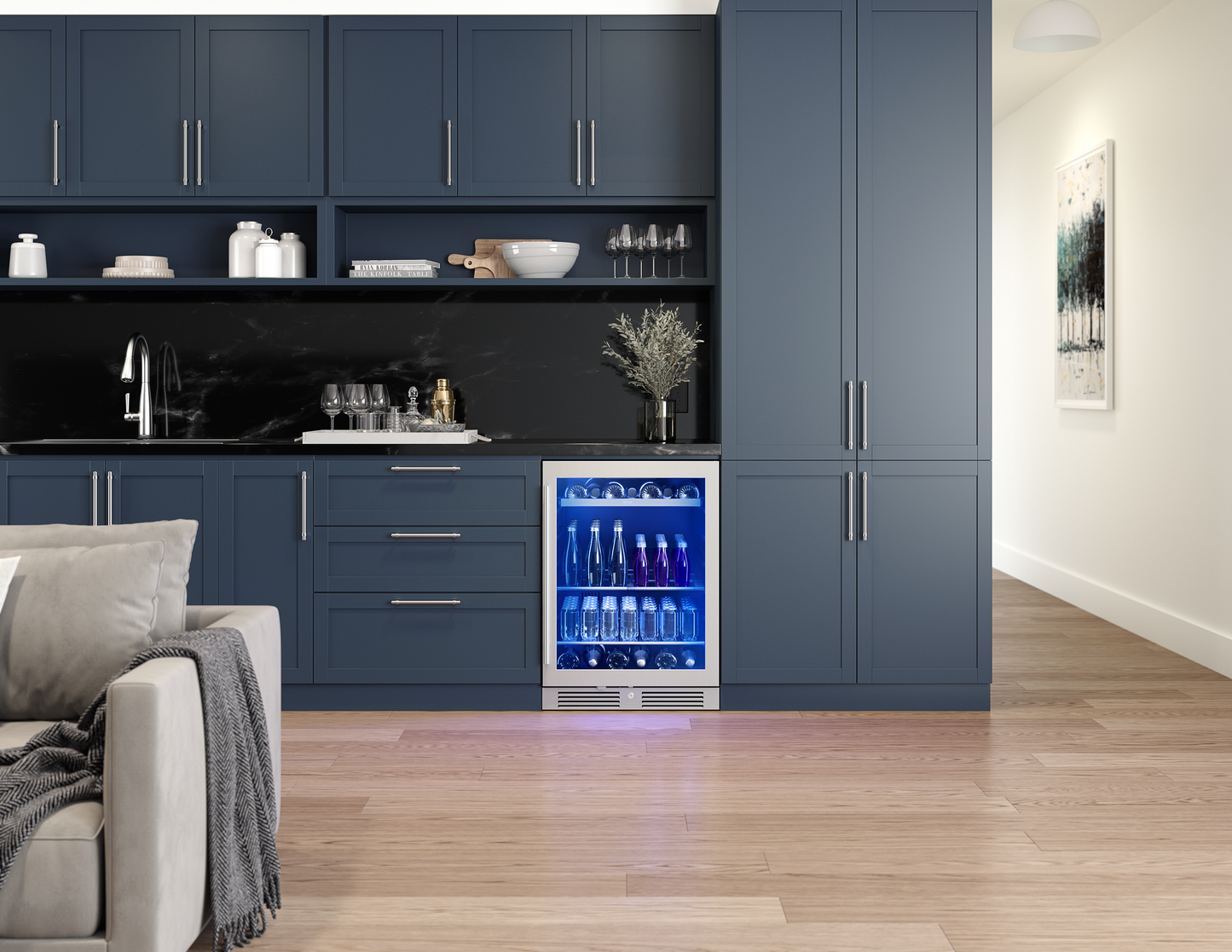 Beverage Center 24", Reversible Single Zone