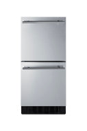 15" Wide 2-Drawer All-Refrigerator, ADA Compliant