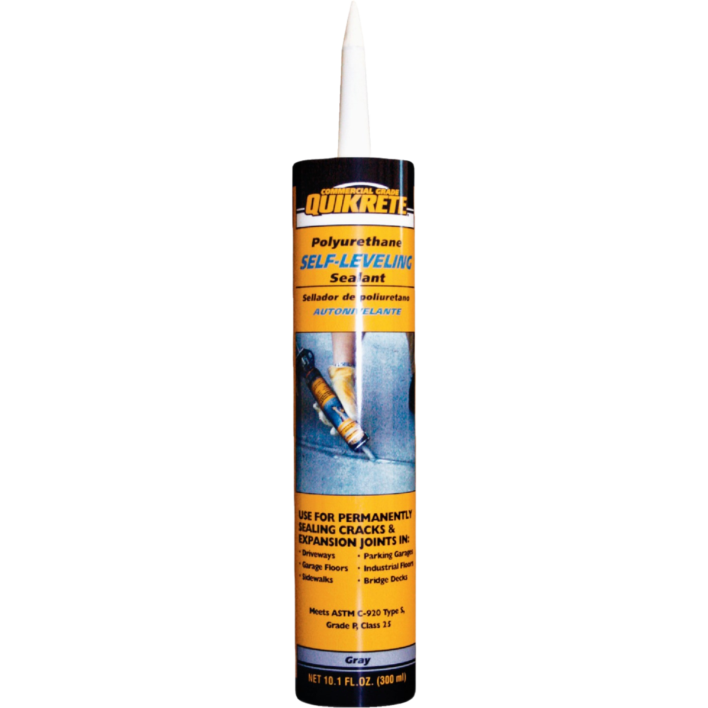 Quikrete Gray Advanced Polymer Self-Leveling Sealant, 10 oz.