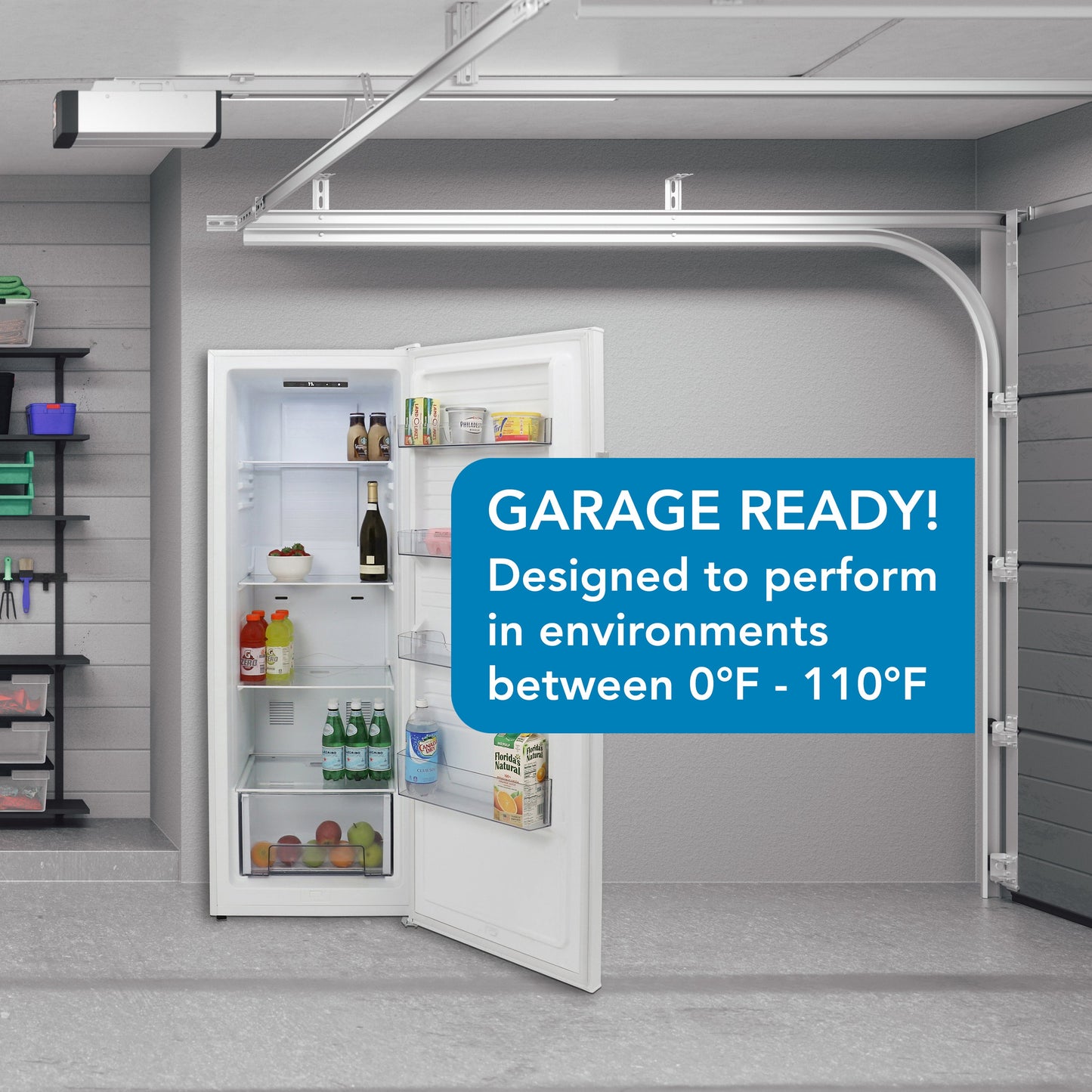 Avanti 10.8 cu ft Vertical Freezer - White
