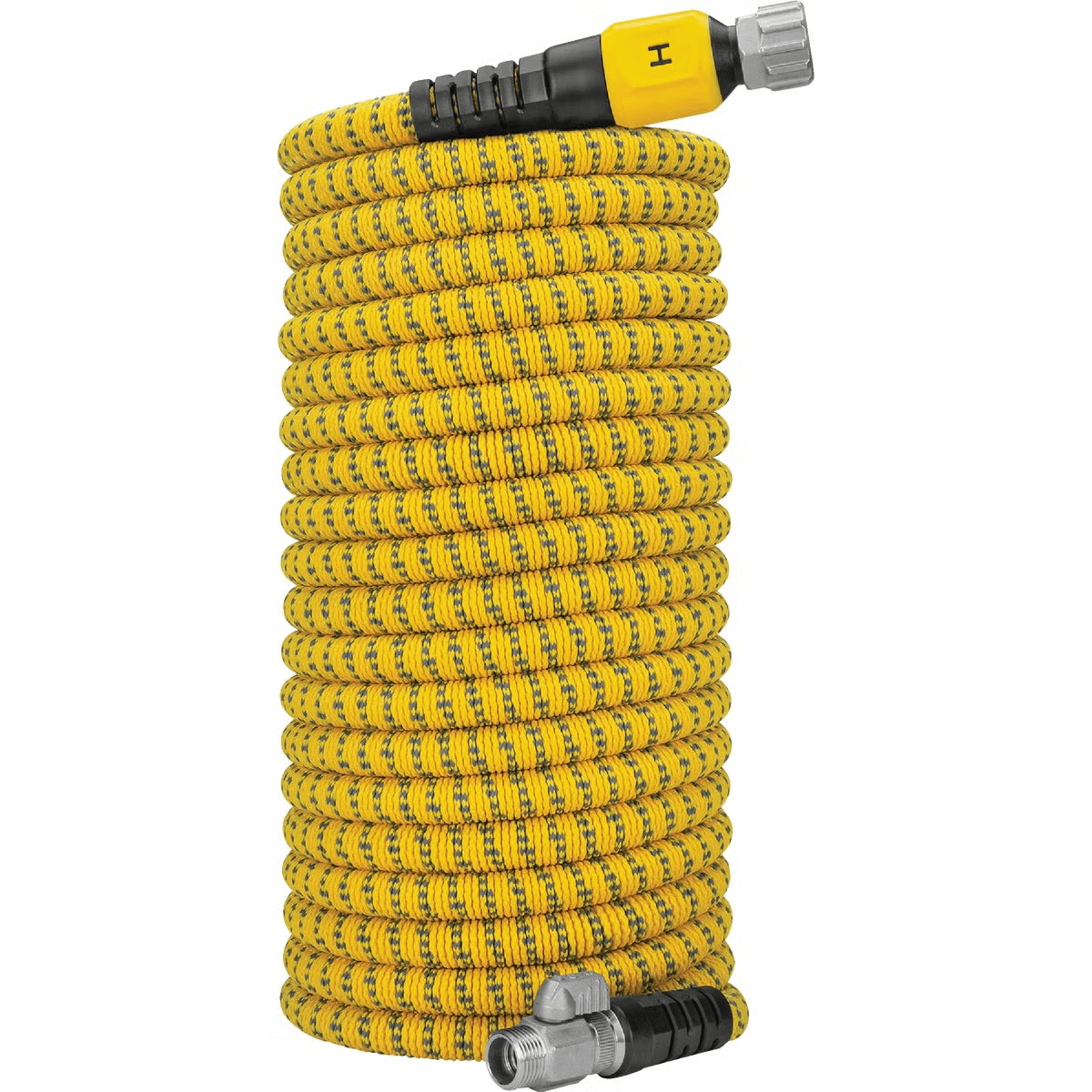 Hydrotech Pro Series 3/4" x 100' Yellow Expandable Burst Proof Hose