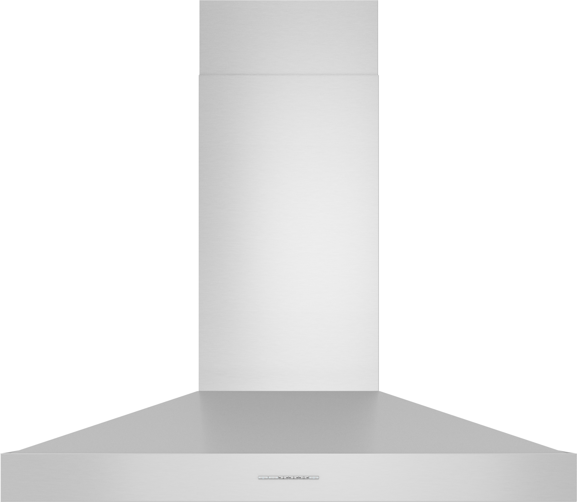 Stainless steel wall-mounted range hood with pyramid design in Kitchen & Kitchenware at Hartville Hardware