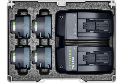 Festool 578733 Starter Set 18V 2xTBX4/TCL6