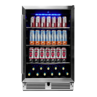 Danby 24" Under Counter Beverage Center in Stainless Steel