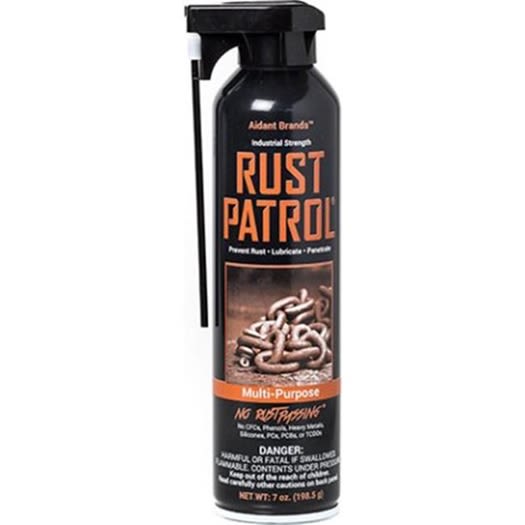 Multi-purpose rust preventative spray with lubricant and moisture displacer for woodworking tools and home improvement collections under $50