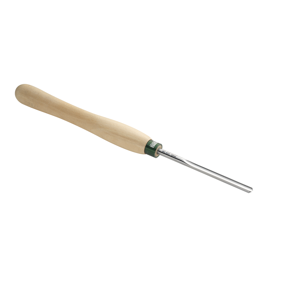 Woodturning spindle gouge with ergonomic wooden handle for precision shaping in woodworking tools under $100 collections