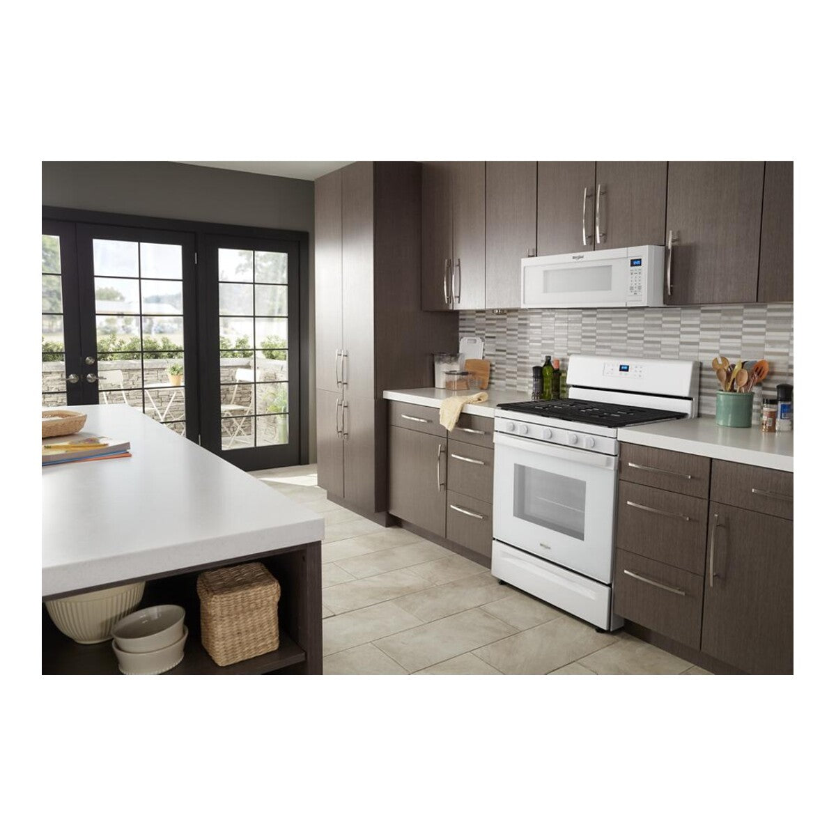 1.1 cu. ft. Low Profile Microwave Hood Combination