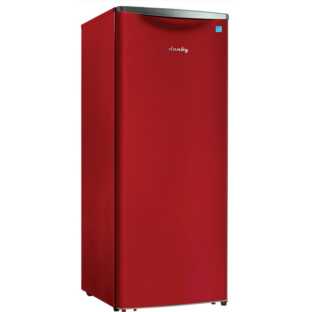 11 CuFt. All Refrigerator, All Black Interior, See-Through Crisper