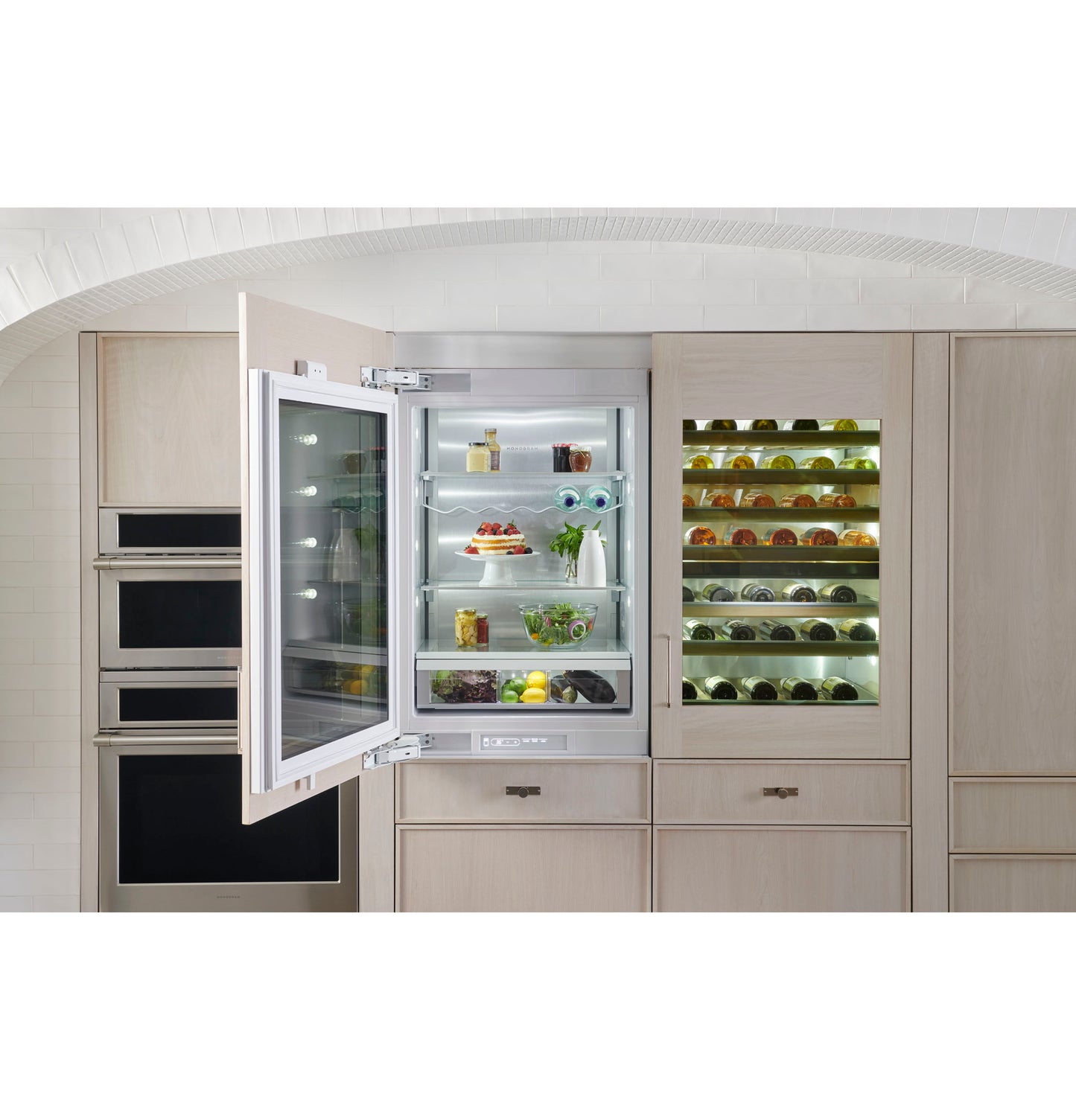 Monogram 30" Integrated Panel-Ready Refrigerator (for Single or Dual Installation)