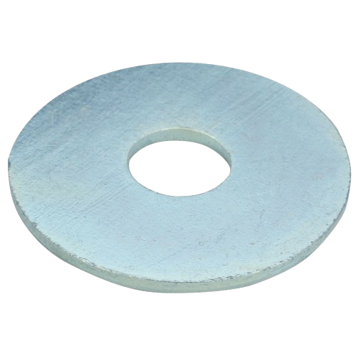 Steel flat washer with 7/16" inner diameter and 1-1/2" outer diameter for John Deere parts and hardware collections under $50