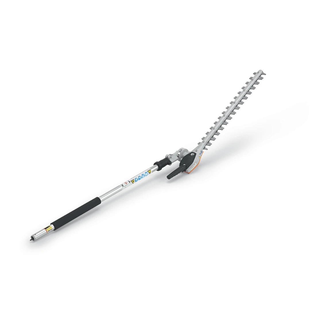 Adjustable hedge trimmer attachment with 24-inch blade and 145-degree swivel for STIHL KombiSystem Tools collection