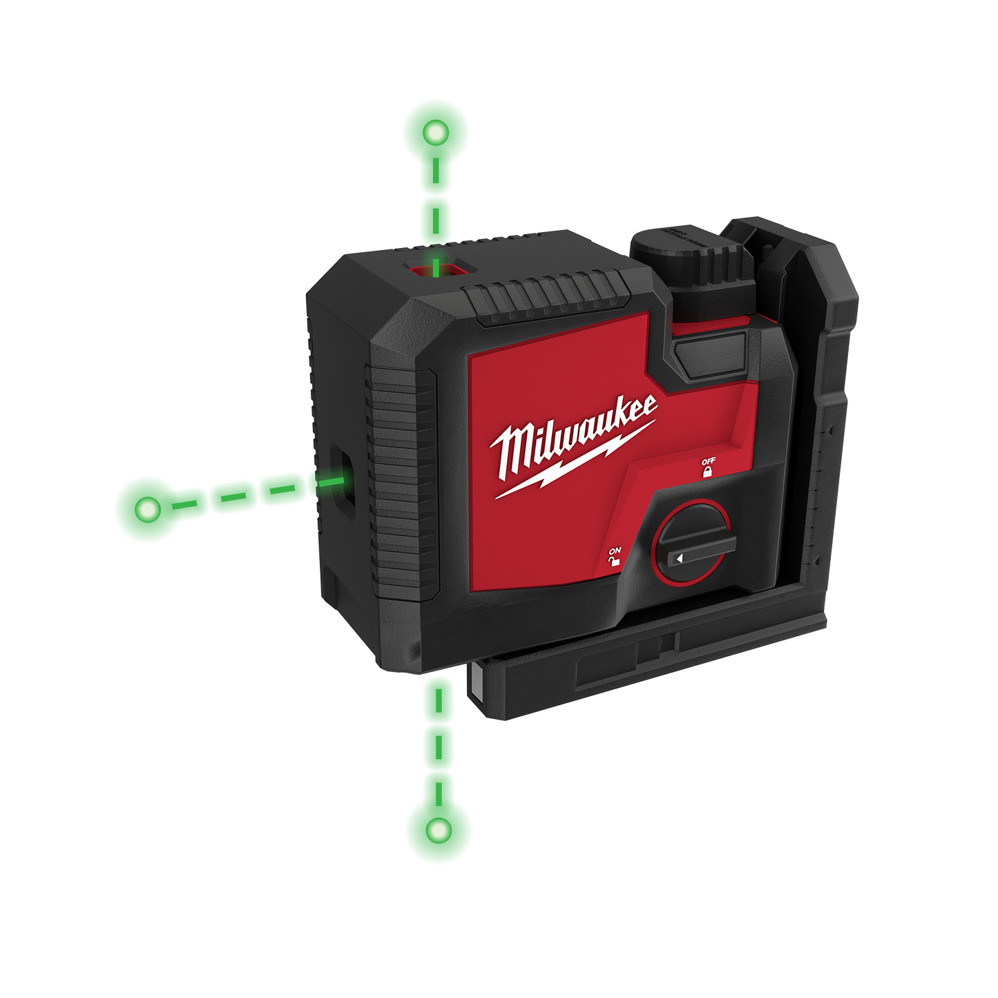 Milwaukee USB Rechargeable Green 3-Point Laser