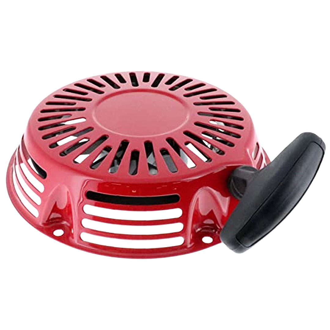 Red recoil starter assembly with black pull handle for Honda engines in parts and tools under $100 collection