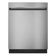 GE® ENERGY STAR® ADA Compliant Stainless Steel Interior Dishwasher with Sanitize Cycle