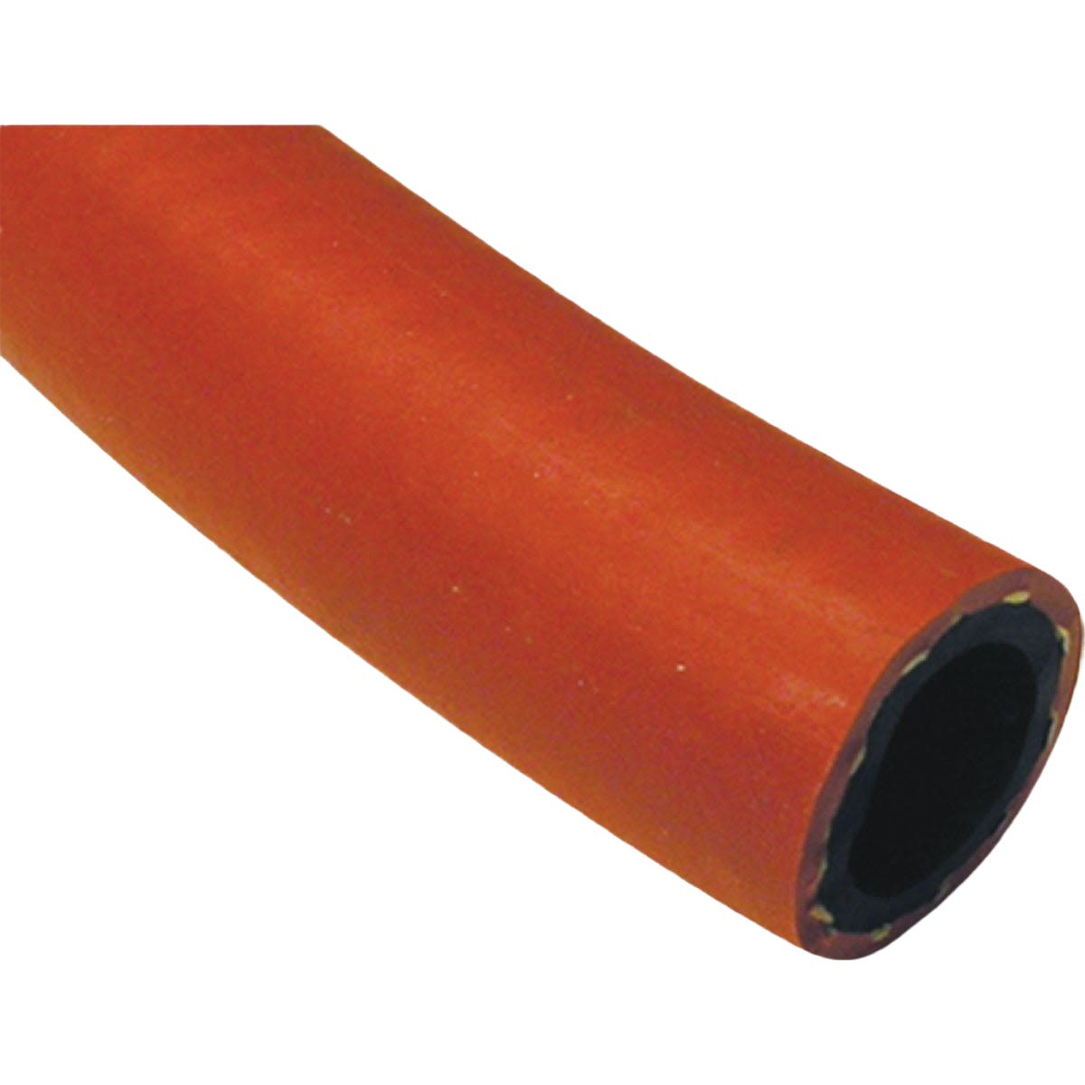 Durable red EPDM rubber utility hose for plumbing parts and repair in home improvement collections