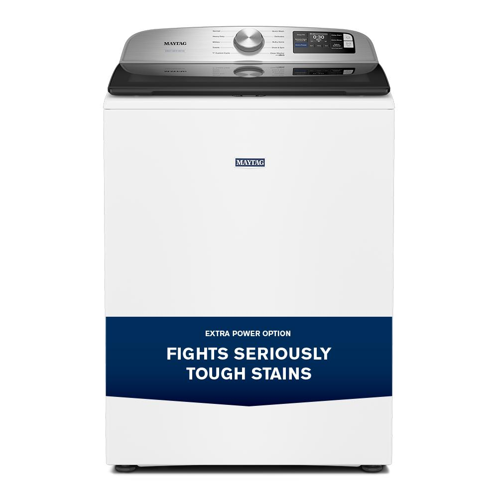 5.3 Cu. Ft. Top Load Impeller Washer with Extra Power and Smart Appliance