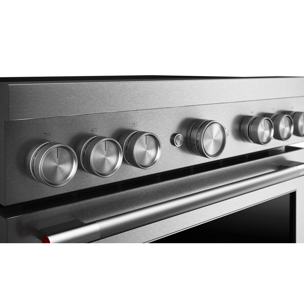 36-Inch 6-Element Induction Freestanding Commercial-Style Range with Air Fry