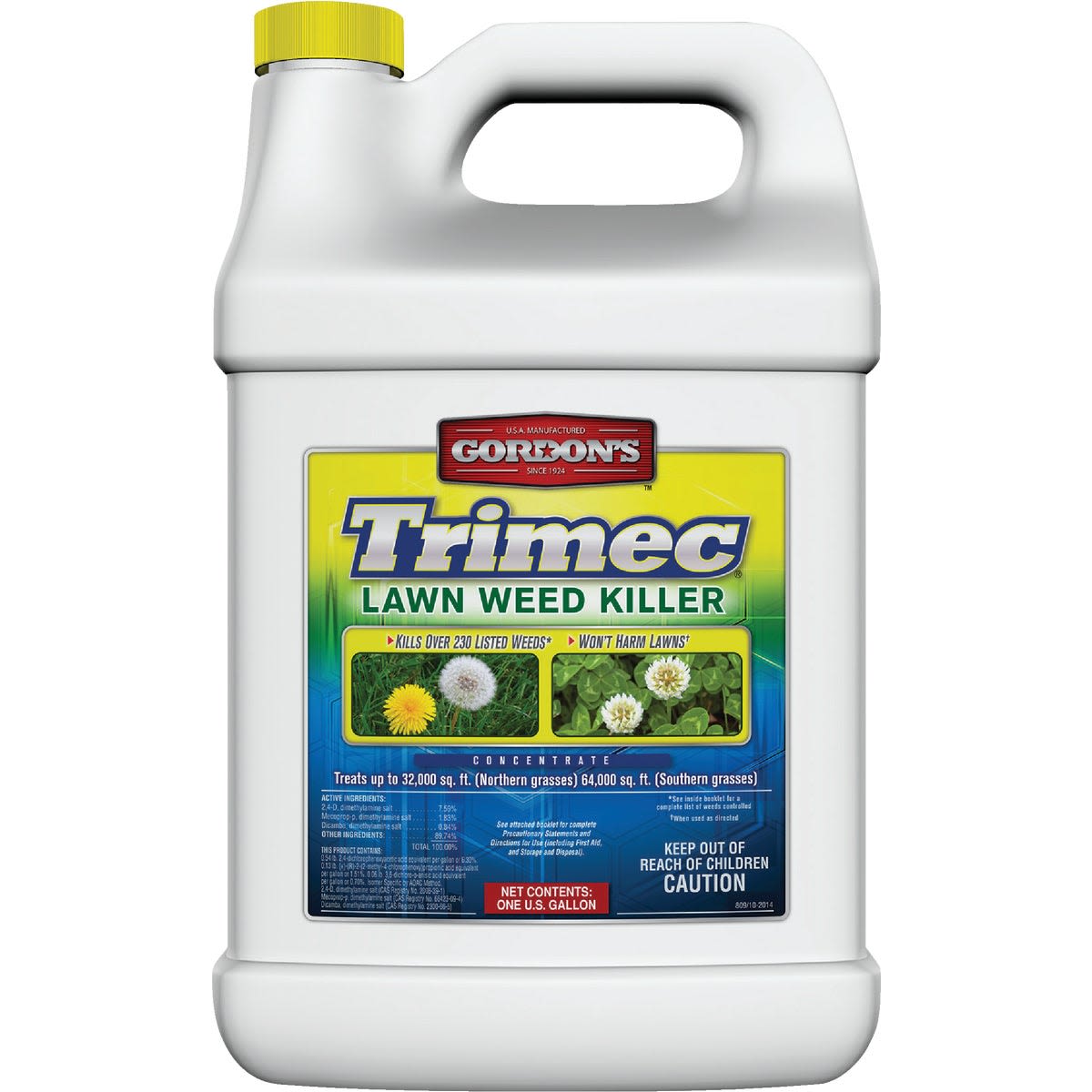 home plate herbicide Gordon's 1 Gal. Trimec Lawn Weed Killer, Concentrate