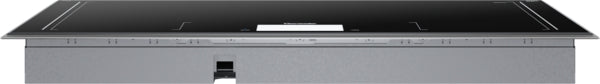 Dark gray surface mount induction cooktop with sleek glass-ceramic frame from cooktops and kitchen appliances collection