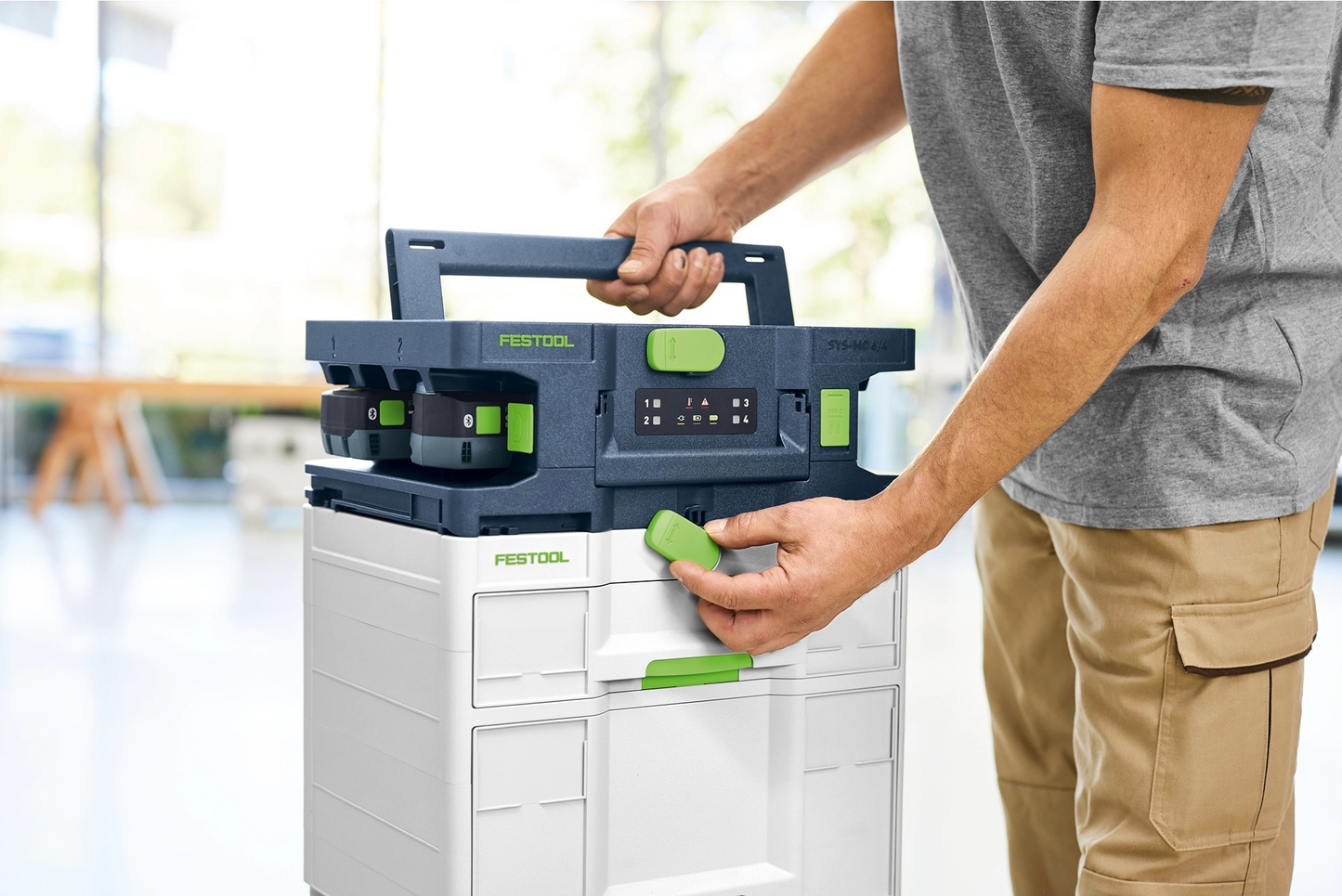 Festool 578501 Rapid Charger SYS-MC 6/4