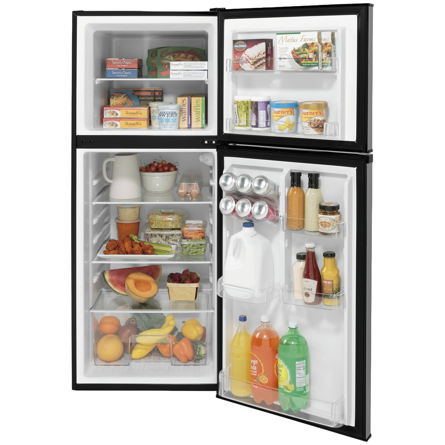 GE® 9.8 Cu. Ft. 12 Volt DC Power Top-Freezer Refrigerator