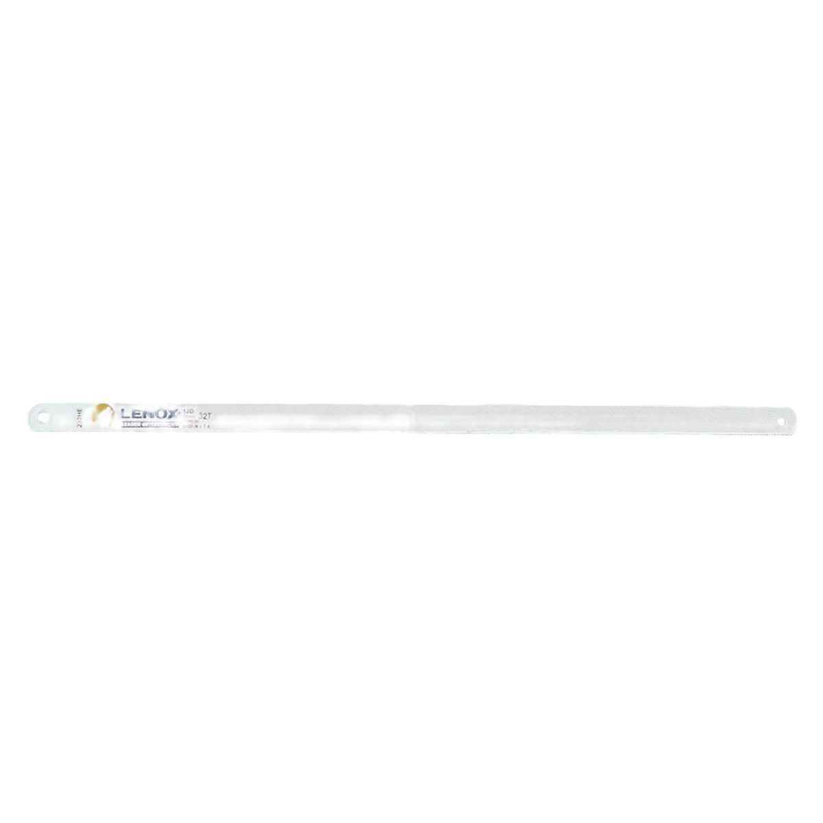 12-inch bi-metal hacksaw blade with 32 teeth designed for durability in woodworking tool accessories collection