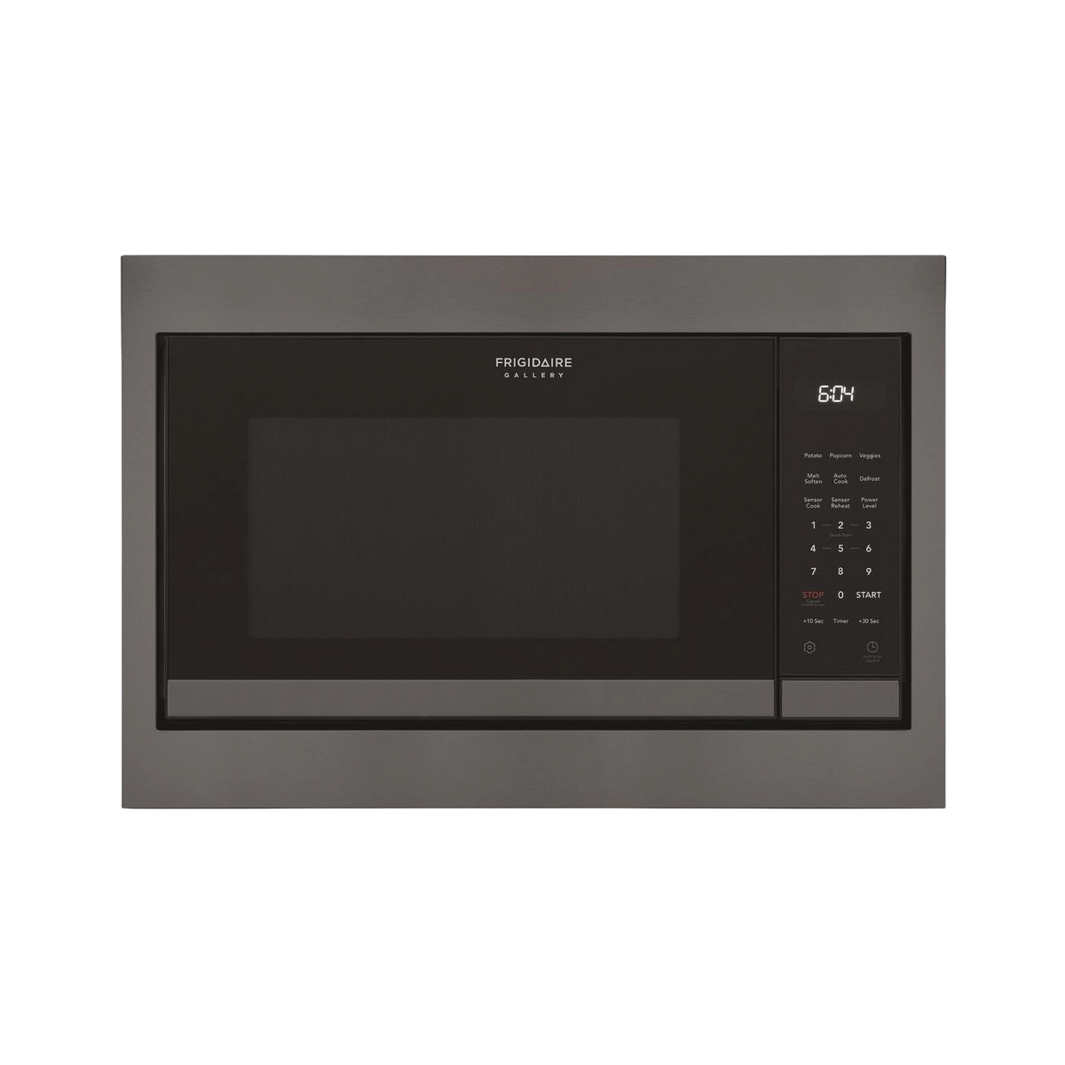 27" Dark Stainless Steel Gallery Microwave Trim Kit
