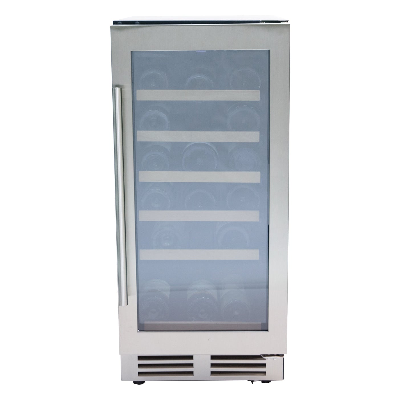 Avanti 28 Bottle DESIGNER Series Wine Cooler - Stainless Steel