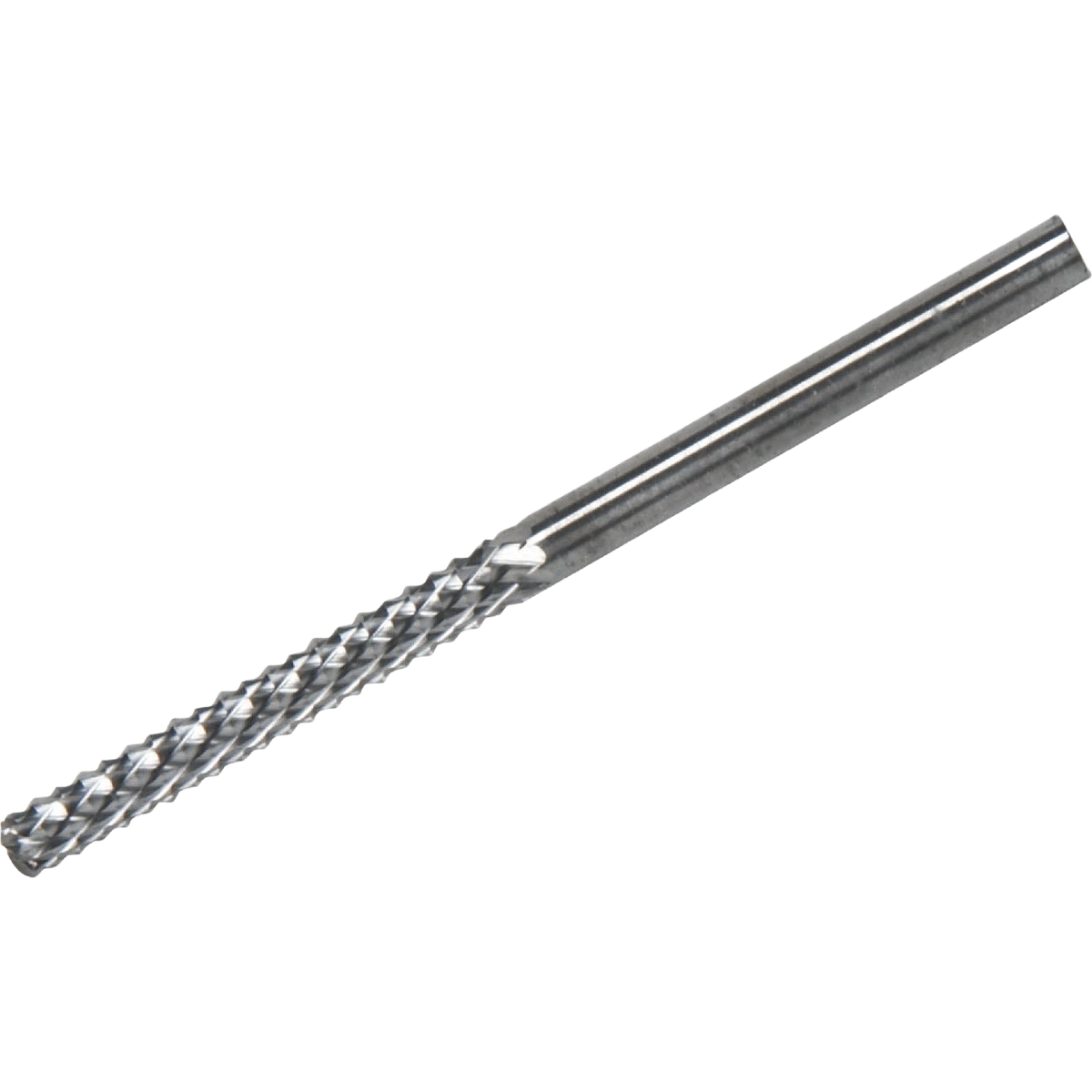 Steel rotary tool cutting bit with 1/8 inch shank for tile and versatile material cutting in tool accessories collections