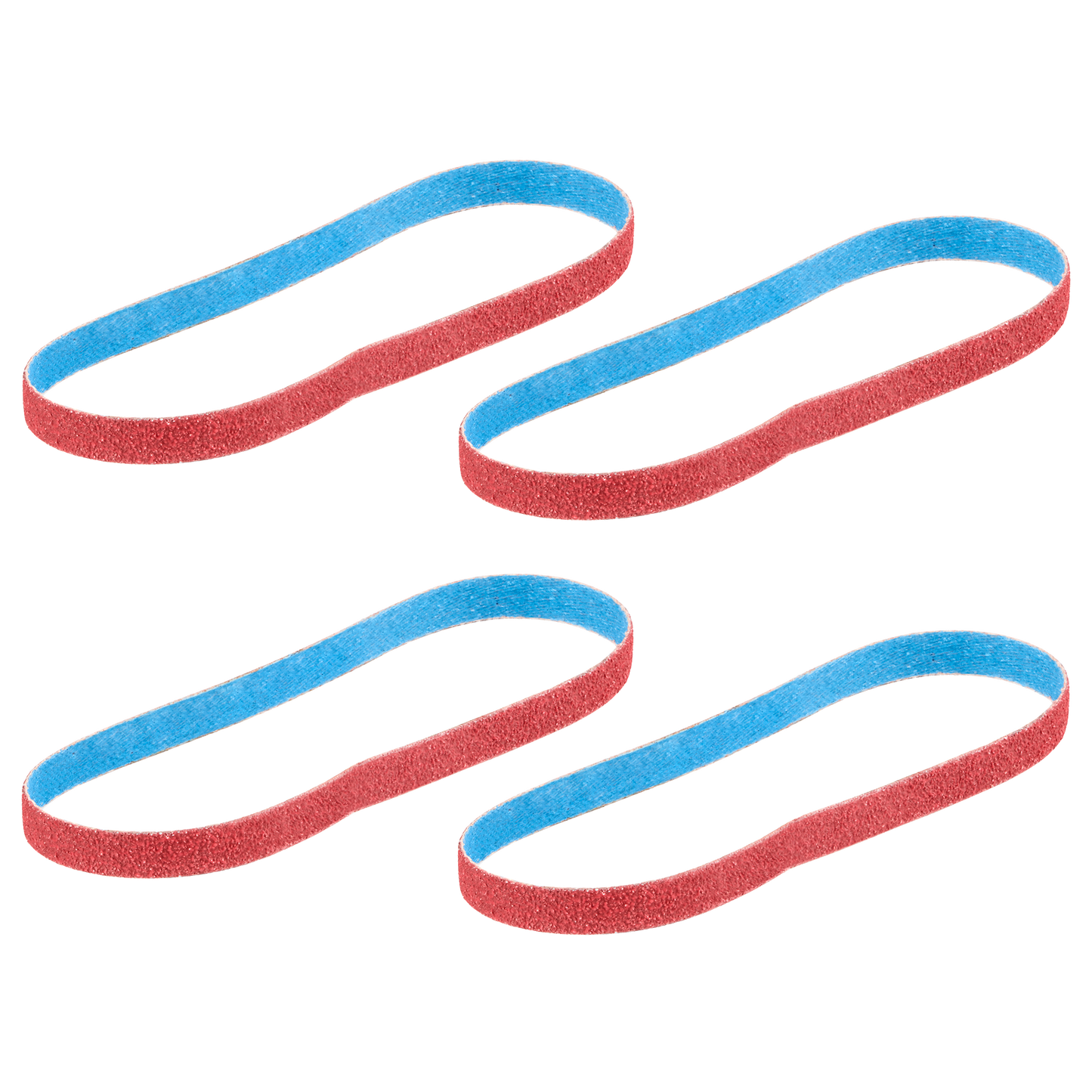 Milwaukee 3/8” x 13” 60 Grit Bandfile Belts – 4 pack