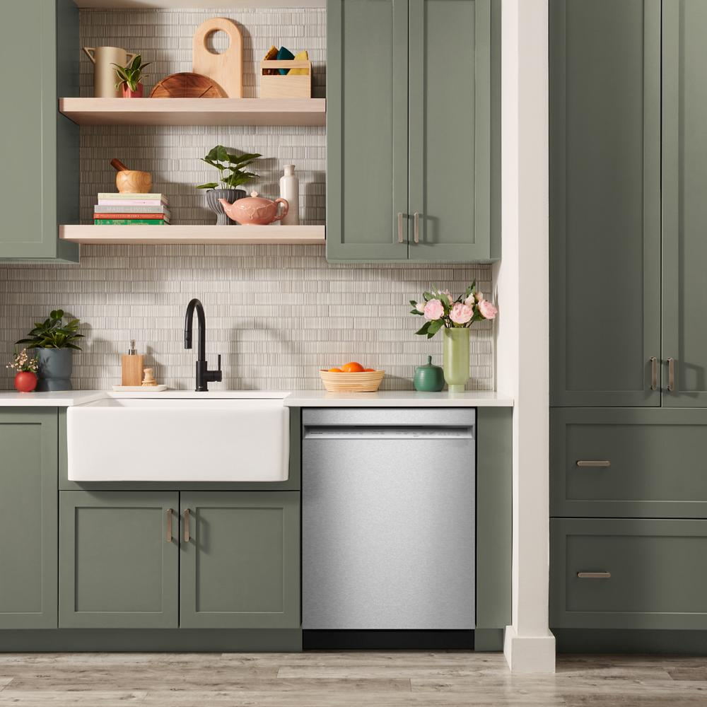 KitchenAid® Third Level Utensil Rack Dishwasher with 30+ Total Wash Jets in PrintShield Finish 47 dBA