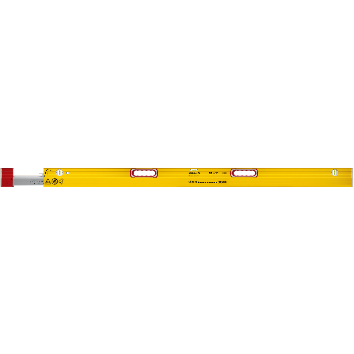 Stabila 6'-10' Type 106TM Magnetic Extendable Plate Level