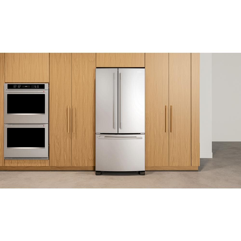 22 Cu. Ft. 33-Inch Standard-Depth French Door Refrigerator with Internal Water Dispenser