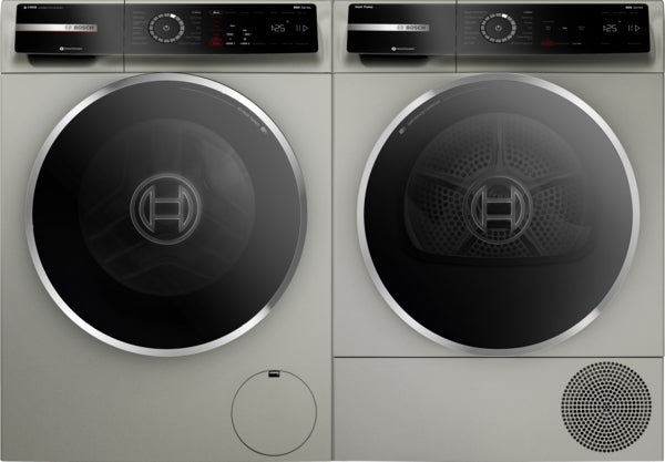 800 Series, Heat Pump Dryer, Pearl Steel