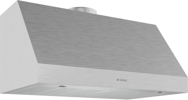36-inch stainless steel undercabinet kitchen hood with streamlined design from Bosch range hoods collection