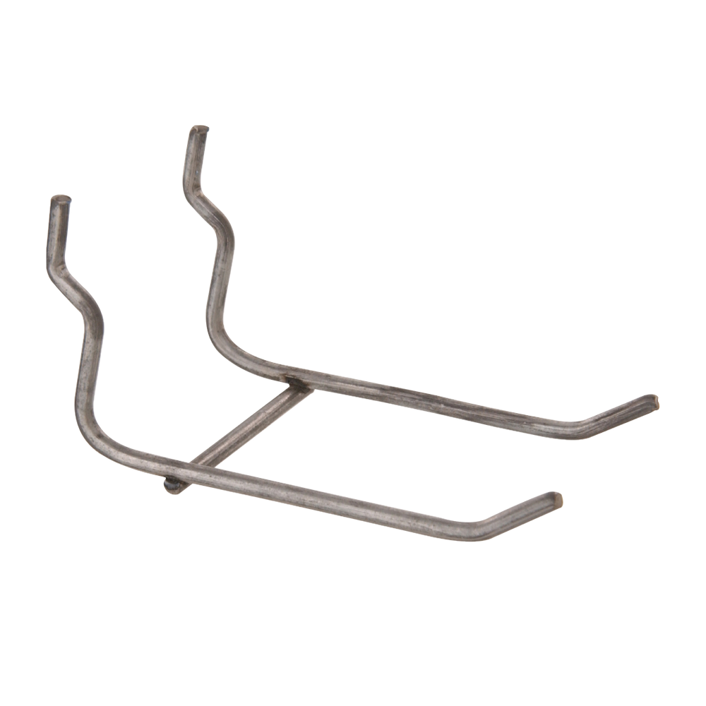 Hardware Essentials Pegboard Double Hook Zinc (3")