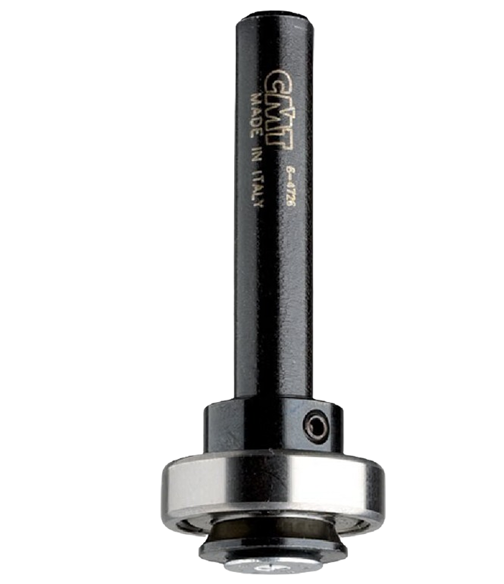 CMT Orange Tools Slot Cutter Arbor With Bearing/Stop Collar, 1/4" Shank