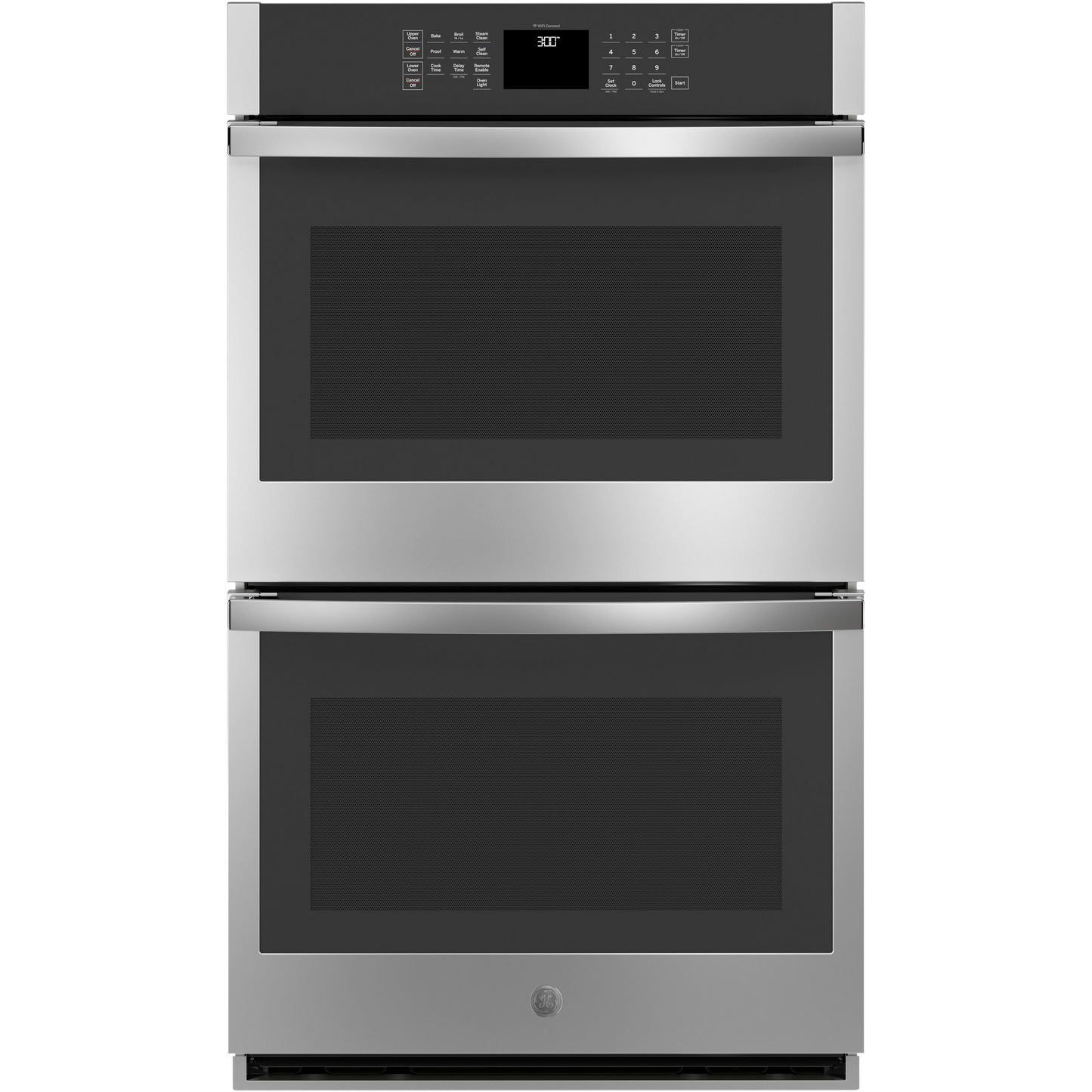 GE® 30" Smart Built-In Self-Clean Double Wall Oven