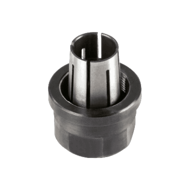 Dustproof router collet accessory for woodworking tools in Festool router tool accessories collection