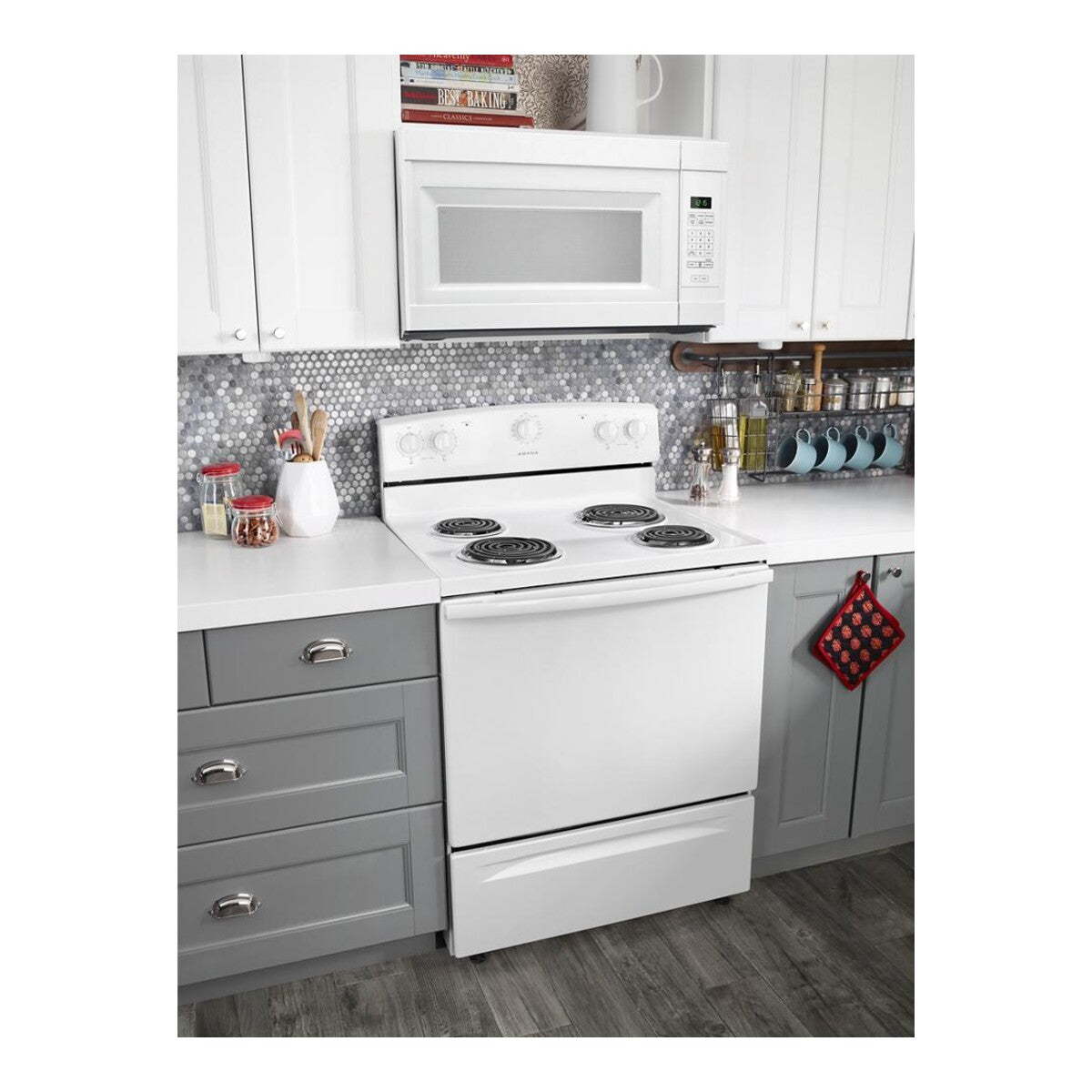 1.6 Cu. Ft. Over-the-Range Microwave with Add 0:30 Seconds