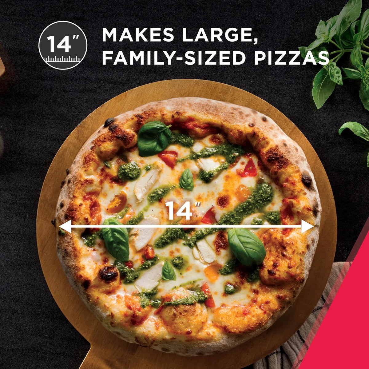 30" Double Wall Oven with Stone-Baked Pizza Mode
