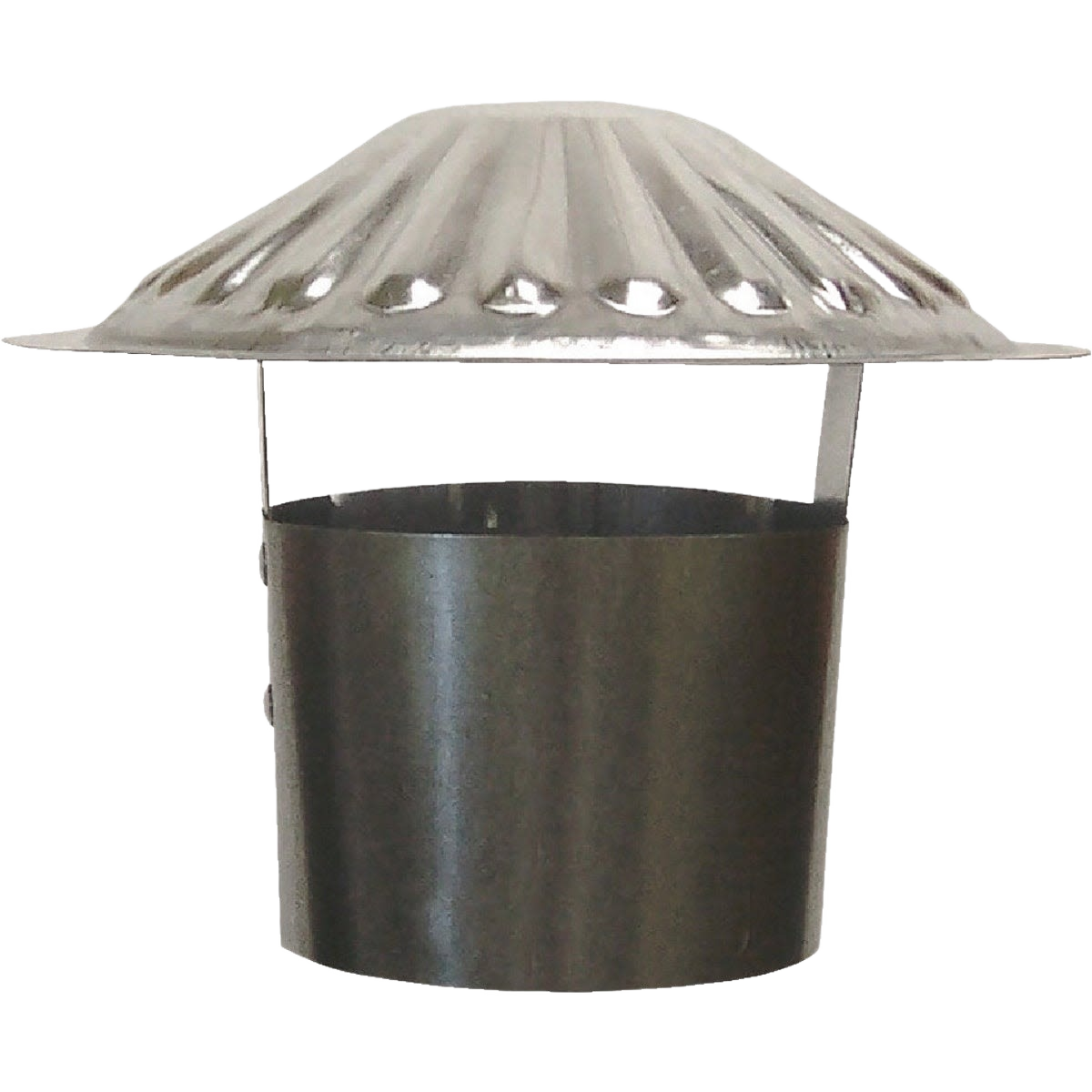 Galvanized steel vent pipe cap with protective dome design for plumbing projects under $50 collection